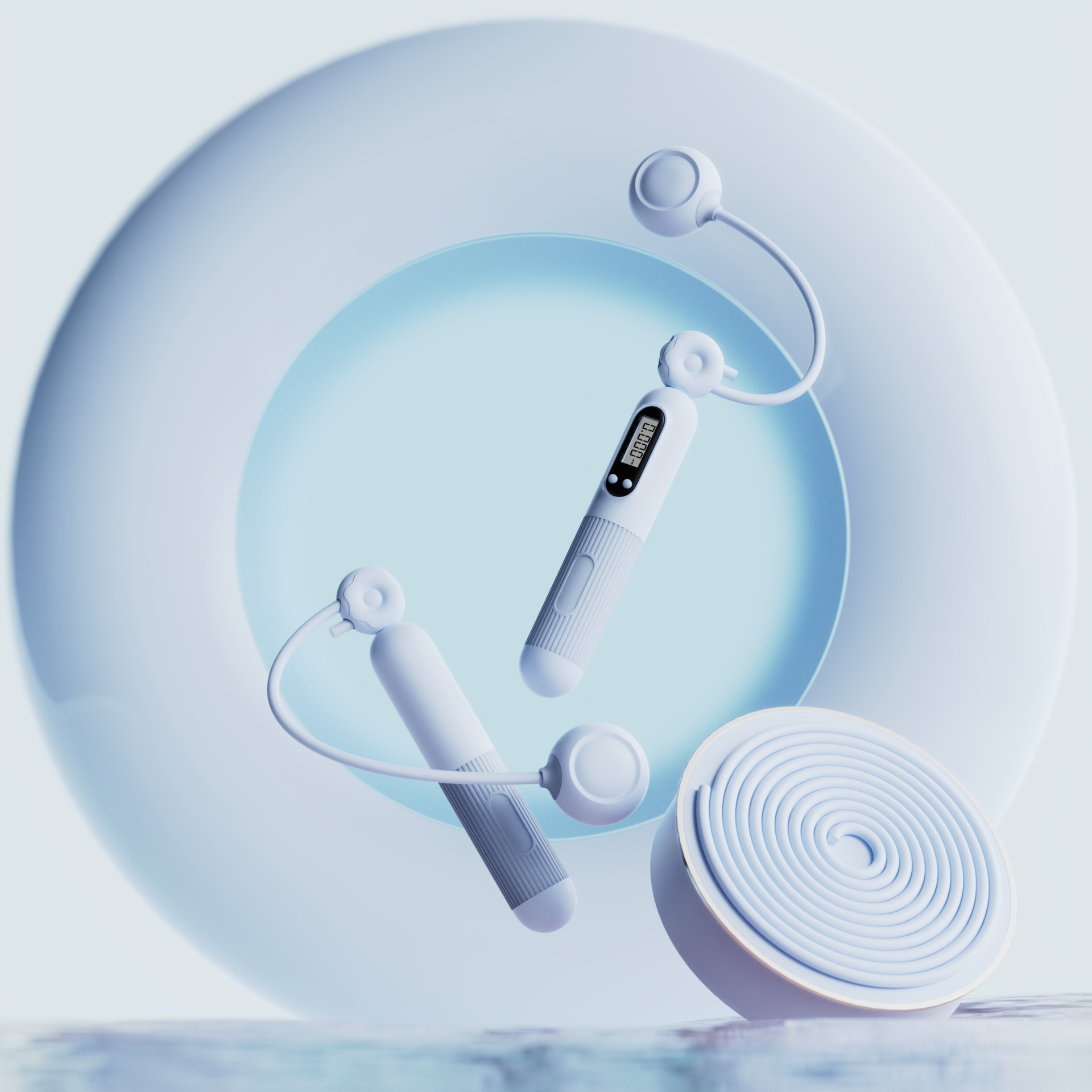 Jump Rope With Counter, Adjustable Skipping Rope With Calorie Counter, Smart Skipping Rope For Fitness Exercise And Weight Lose - Image 3